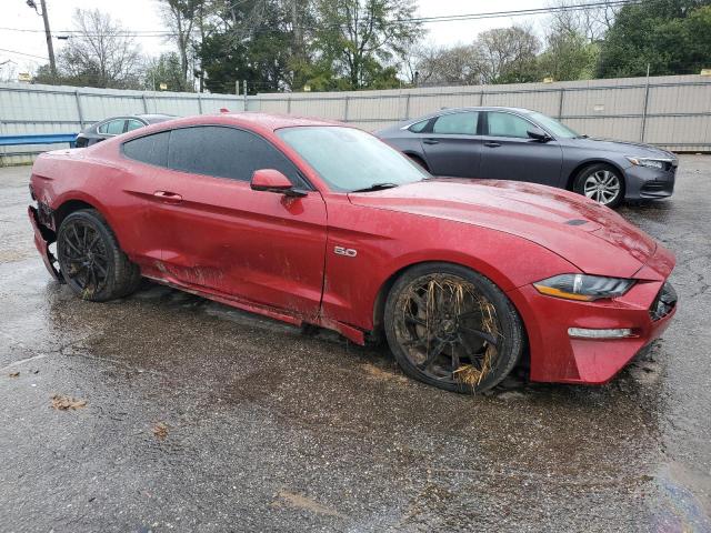 1FA6P8CF0M5154050 - 2021 FORD MUSTANG GT MAROON photo 4