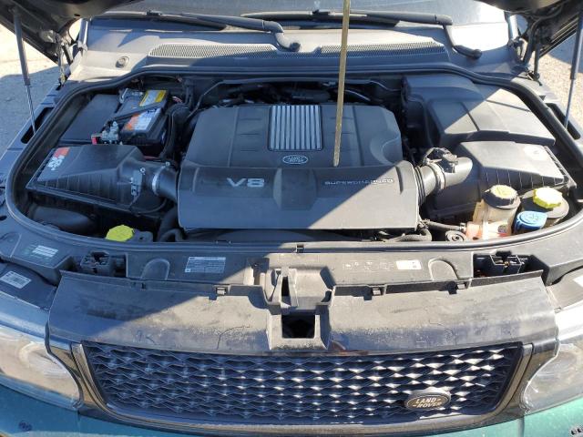 SALSP2E45CA727525 - 2012 LAND ROVER RANGE ROVE AUTOBIOGRAPHY GREEN photo 12