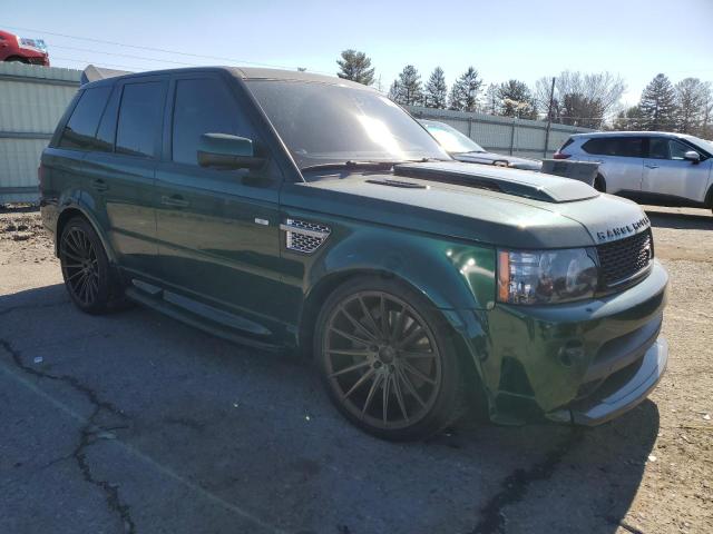 SALSP2E45CA727525 - 2012 LAND ROVER RANGE ROVE AUTOBIOGRAPHY GREEN photo 4