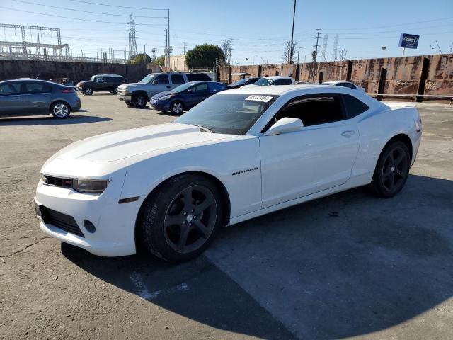 2G1FD1E37F9224266 - 2015 CHEVROLET CAMARO LT WHITE photo 1