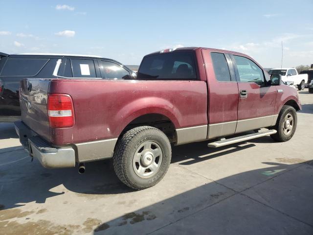 1FTRX12W74NC33554 - 2004 FORD F-150 MAROON photo 3