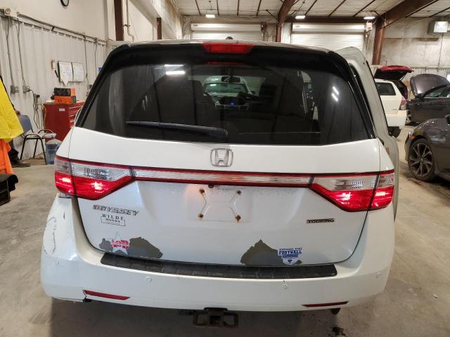 5FNRL5H99CB028576 - 2012 HONDA ODYSSEY TOURING WHITE photo 6