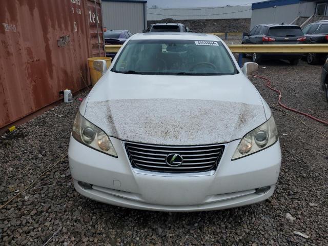 JTHBJ46G592303387 - 2009 LEXUS ES 350 WHITE photo 5