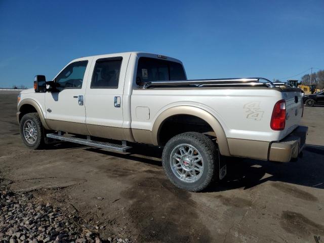 1FT8W3BT3CEB96565 - 2012 FORD F350 SUPER DUTY WHITE photo 2