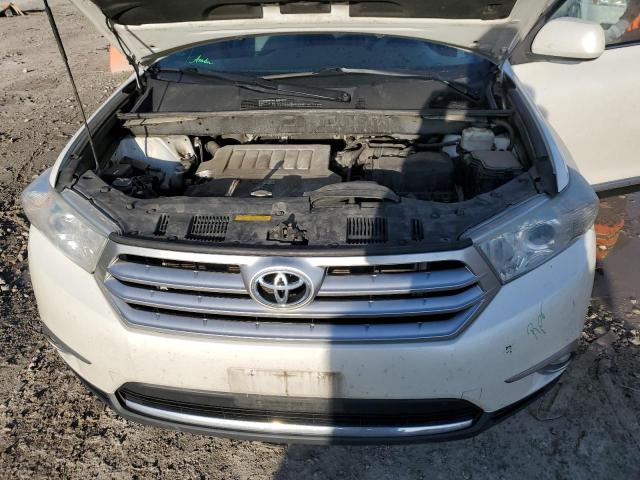 5TDBK3EH7DS195312 - 2013 TOYOTA HIGHLANDER BASE Blanc photo 12