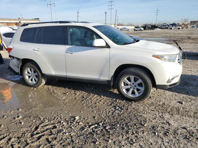 5TDBK3EH7DS195312 - 2013 TOYOTA HIGHLANDER BASE Blanc photo 4