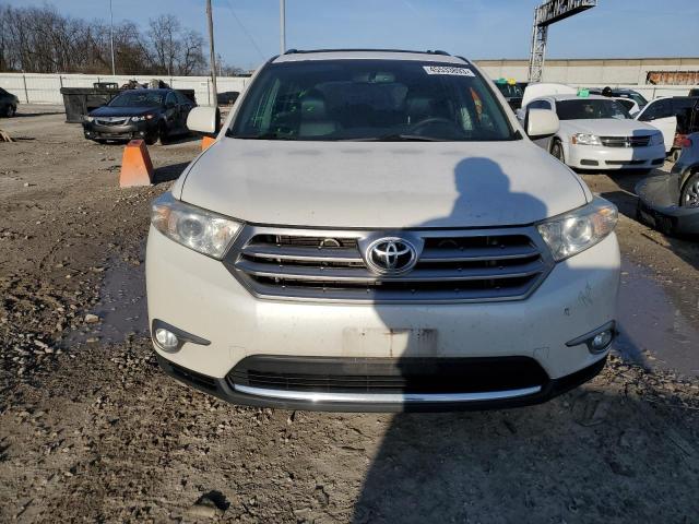 5TDBK3EH7DS195312 - 2013 TOYOTA HIGHLANDER BASE Blanc photo 5