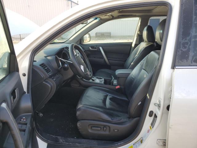 5TDBK3EH7DS195312 - 2013 TOYOTA HIGHLANDER BASE Blanc photo 7