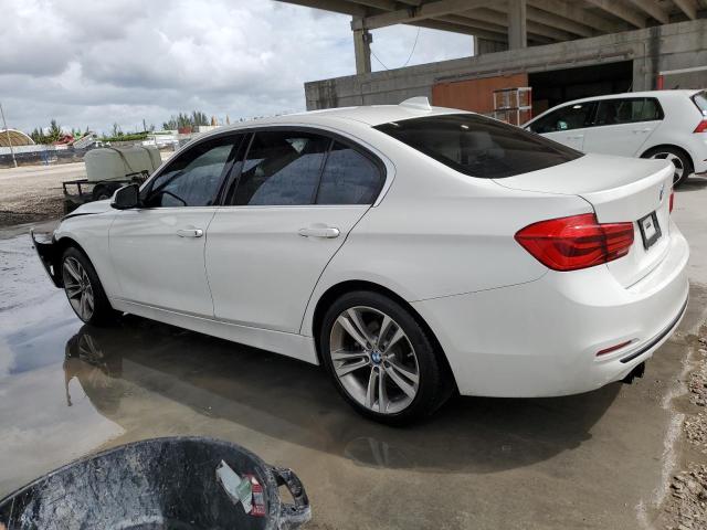 WBA8B9G5XJNU97966 - 2018 BMW 330 I WHITE photo 2