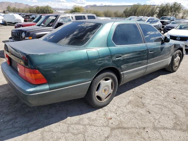 JT8BH28F7X0155675 - 1999 LEXUS LS 400 GREEN photo 3