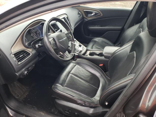 1C3CCCEGXFN648683 - 2015 CHRYSLER 200 C GRAY photo 7