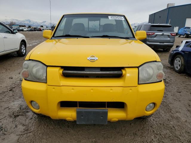 1N6ED26Y11C344629 - 2001 NISSAN FRONTIER KING CAB XE YELLOW photo 5