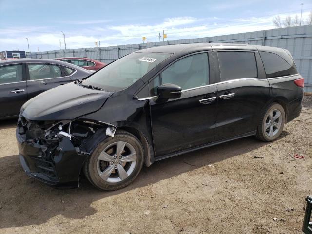 5FNRL6H79KB025647 - 2019 HONDA ODYSSEY EXL BLACK photo 1