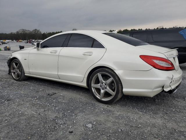 WDDLJ7DB6CA028548 - 2012 MERCEDES-BENZ CLS 550 WHITE photo 2