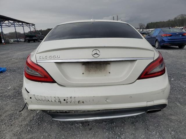 WDDLJ7DB6CA028548 - 2012 MERCEDES-BENZ CLS 550 WHITE photo 6