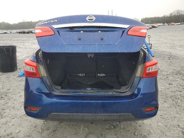 3N1AB7AP8JY329834 - 2018 NISSAN SENTRA S BLUE photo 6