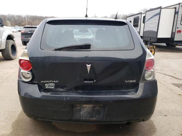 5Y2SP67059Z469767 - 2009 PONTIAC VIBE BLACK photo 6