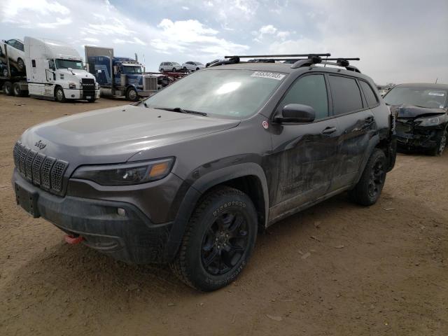 1C4PJMBXXKD477124 - 2019 JEEP CHEROKEE TRAILHAWK CHARCOAL photo 1