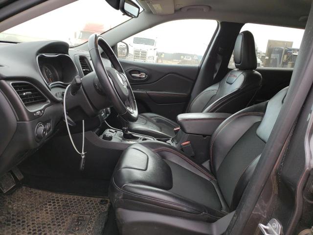 1C4PJMBXXKD477124 - 2019 JEEP CHEROKEE TRAILHAWK CHARCOAL photo 7