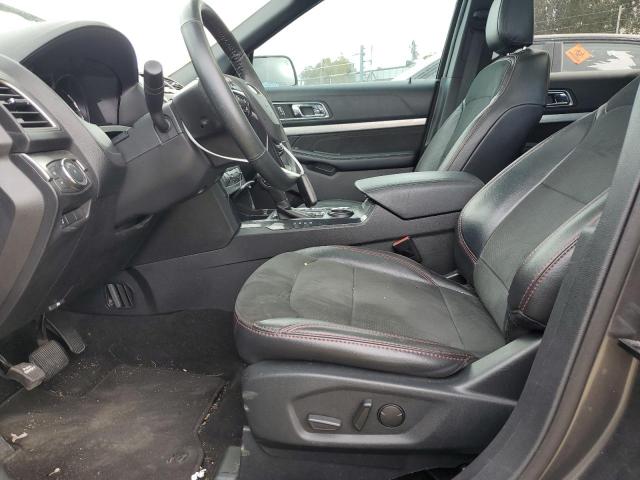 1FM5K7DH4KGA88064 - 2019 FORD EXPLORER XLT Серый фото 7