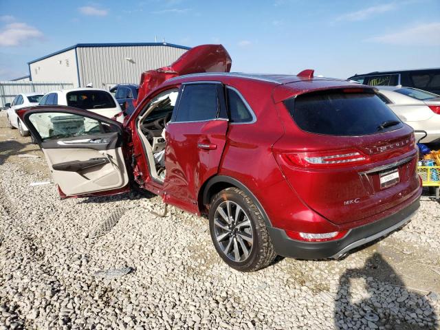 5LMTJ3DH9KUL47116 - 2019 LINCOLN MKC RESERVE Qırmızı foto 2