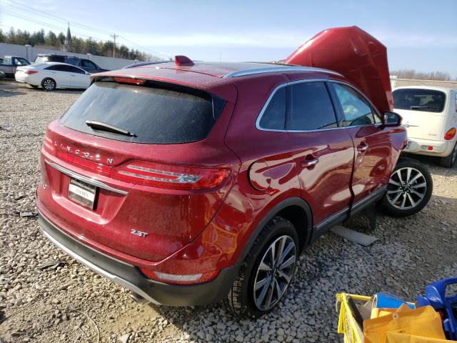 5LMTJ3DH9KUL47116 - 2019 LINCOLN MKC RESERVE Qırmızı foto 3