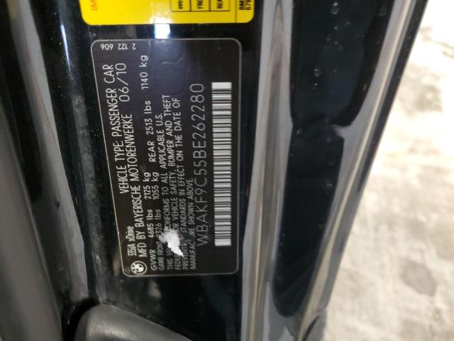 WBAKF9C55BE262280 - 2011 BMW 335 XI BLACK photo 12