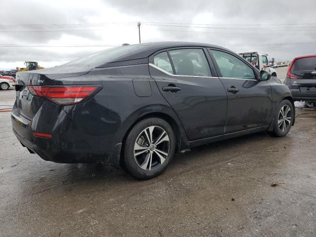 3N1AB8CV1NY210370 - 2022 NISSAN SENTRA SV BLACK photo 3