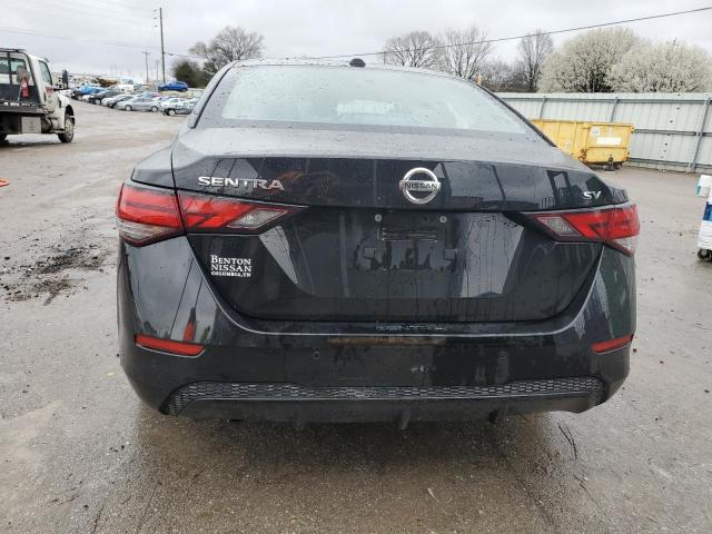 3N1AB8CV1NY210370 - 2022 NISSAN SENTRA SV BLACK photo 6