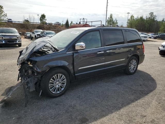 2C4RC1CG3ER329852 - 2014 CHRYSLER TOWN & COU TOURING L GRAY photo 1