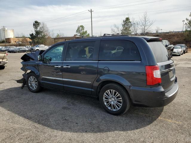 2C4RC1CG3ER329852 - 2014 CHRYSLER TOWN & COU TOURING L GRAY photo 2
