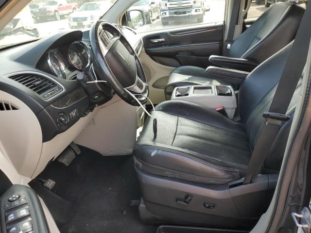 2C4RC1CG3ER329852 - 2014 CHRYSLER TOWN & COU TOURING L GRAY photo 7