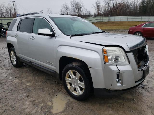 2GKALSEK6D6146132 - 2013 GMC TERRAIN SLE SILVER photo 4