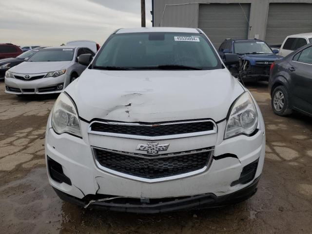 2GNALAEK3E1177107 - 2014 CHEVROLET EQUINOX LS WHITE photo 5