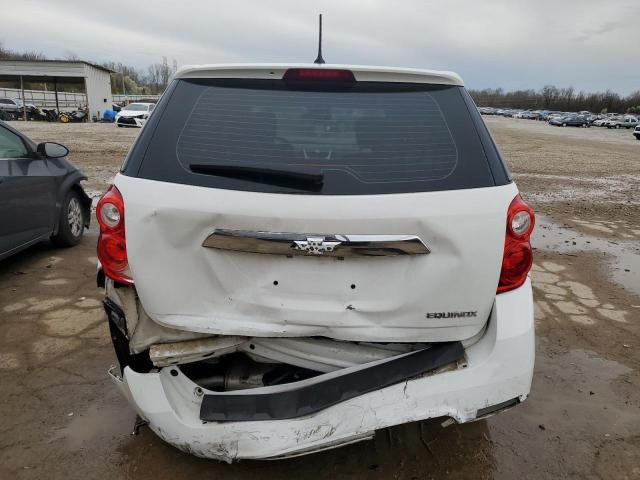 2GNALAEK3E1177107 - 2014 CHEVROLET EQUINOX LS WHITE photo 6