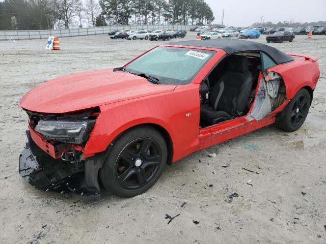 1G1FB3DS6K0119328 - 2019 CHEVROLET CAMARO LS RED photo 1