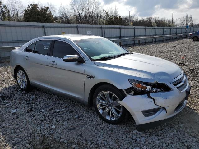 1FAHP2JWXBG148363 - 2011 FORD TAURUS LIMITED SILVER photo 4