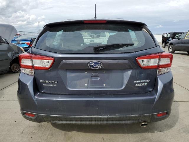 4S3GTAA62H3716634 - 2017 SUBARU IMPREZA BLUE photo 6