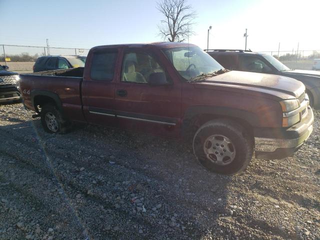 2GCEK19TX41165695 - 2004 CHEVROLET SILVERADO K1500 BURGUNDY photo 4