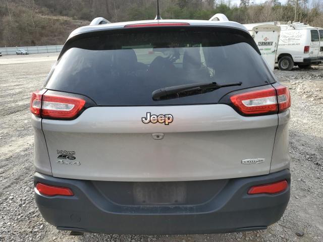 1C4PJMCBXFW765156 - 2015 JEEP CHEROKEE LATITUDE SILVER photo 6