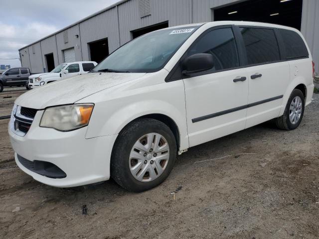 2C4RDGBG3DR506190 - 2013 DODGE GRAND CARA SE WHITE photo 1