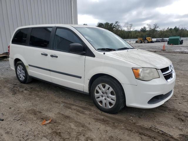 2C4RDGBG3DR506190 - 2013 DODGE GRAND CARA SE WHITE photo 4