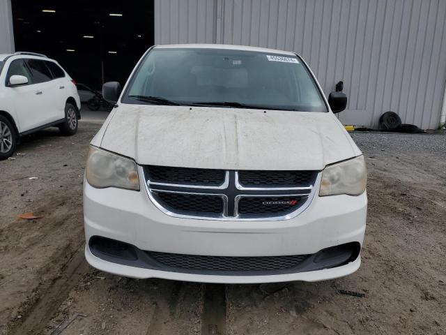 2C4RDGBG3DR506190 - 2013 DODGE GRAND CARA SE WHITE photo 5