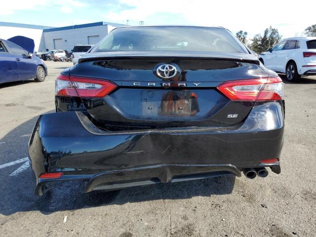 4T1B11HK3JU149705 - 2018 TOYOTA CAMRY L BLACK photo 6