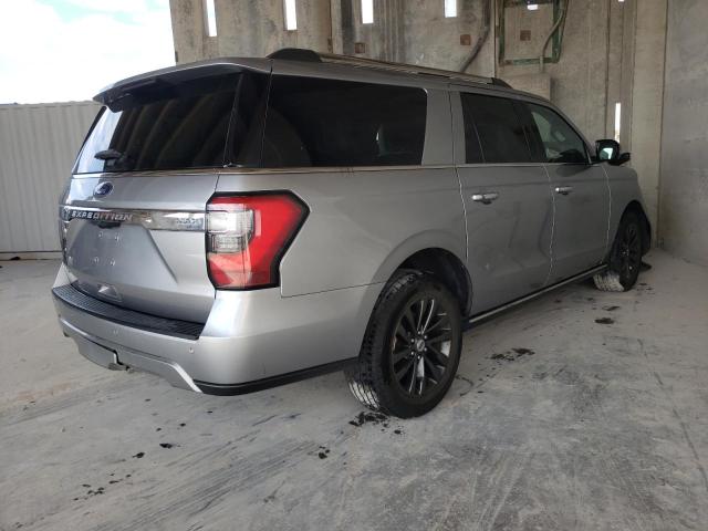 1FMJK1KT1MEA09905 - 2021 FORD EXPEDITION MAX LIMITED SILVER photo 3