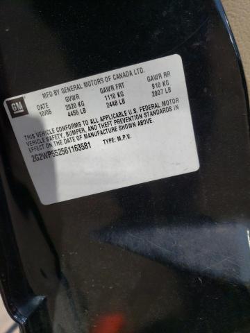 2G2WP552561163581 - 2006 PONTIAC GRAND PRIX 黑色 照片 13