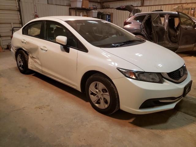 19XFB2F58FE020306 - 2015 HONDA CIVIC LX WHITE photo 4