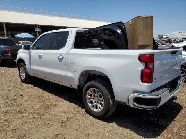 1GCPABEK4NZ605143 - 2022 CHEVROLET SILVERADO C1500 CUSTOM WHITE photo 2