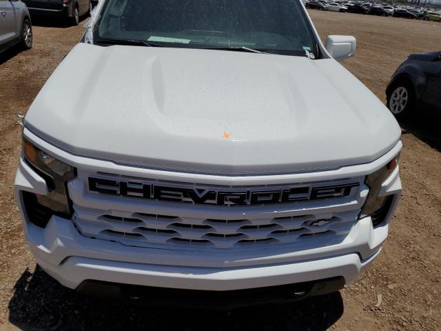 1GCPABEK4NZ605143 - 2022 CHEVROLET SILVERADO C1500 CUSTOM WHITE photo 5