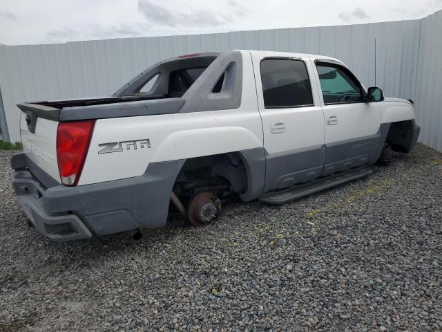 3GNEC13T82G140943 - 2002 CHEVROLET AVALANCHE C1500 WHITE photo 3